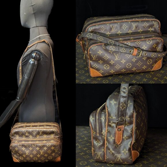 LOUIS VUITTON Monogram Canvas Nile MM Crossbody Shoulder Bag - Picture 3 of 17